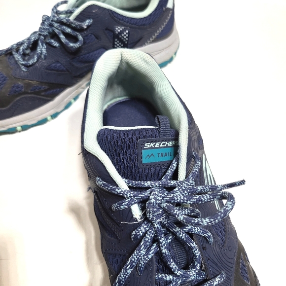 Skechers trail shoes running sneakers tennis 9 women's walk - Picture 4 of 9